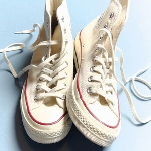 Converse Women's Beige High-Top Sneakers